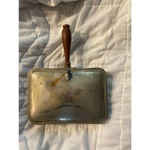 Vintage SHEFFIELD SILVER CO EPC Silver Plate SILENT BUTLER #269 Unicorn Lions